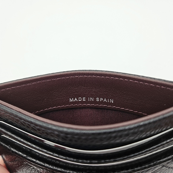 Chanel Interlocking CC Logo Classic Card Holder black caviar EUC - Picture 6 of 6